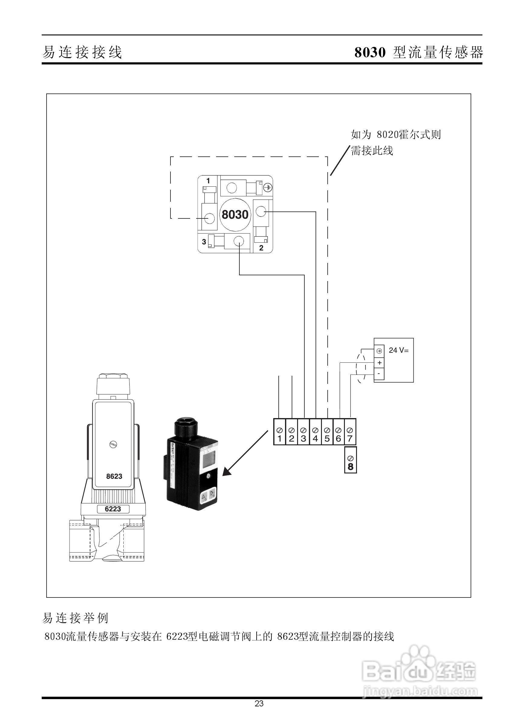 8030型流量传感器安装手册:[3]