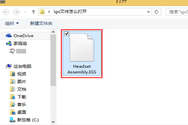 IGS格式用什么程序打开