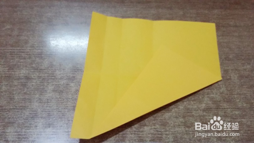 三角盒的彩纸折法