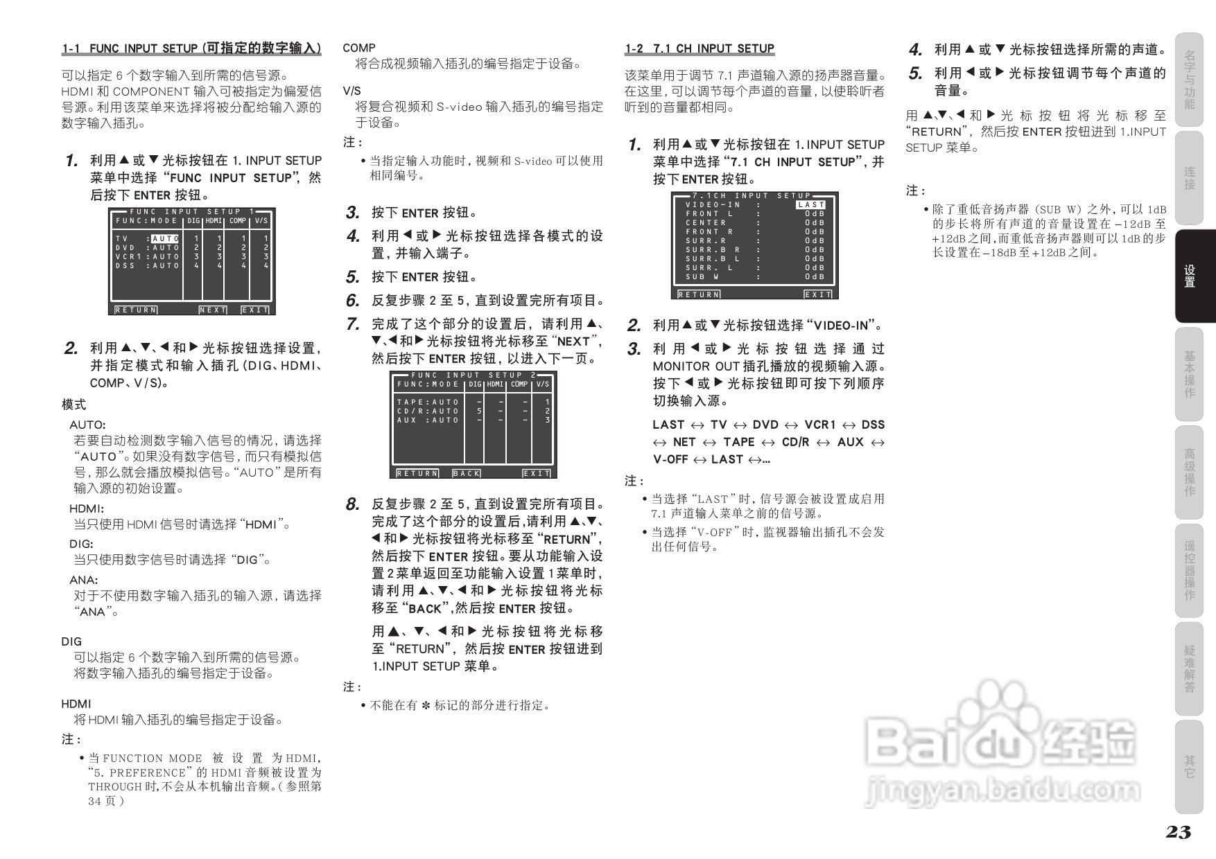 马兰士AV8003功放使用说明书:[2]