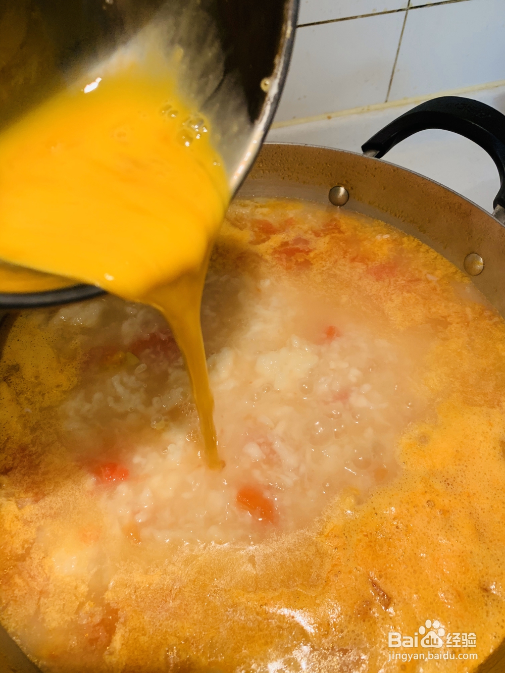 青菜西红柿疙瘩汤的家常做法