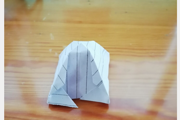 纸折立体简易蒙古包模型怎么做。
