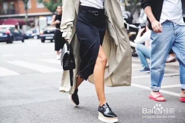 厚底鞋怎么搭配