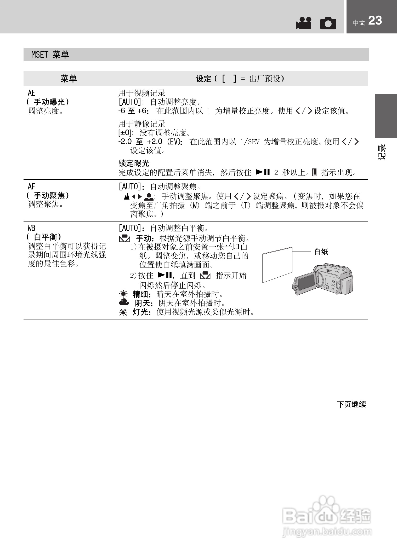 JVC GZ-MG21AC数码摄像机说明书:[3]