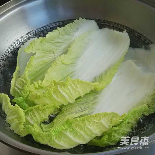 煎酿白菜卷的做法