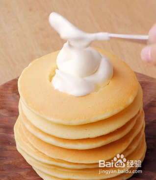 高颜值雪崩松饼