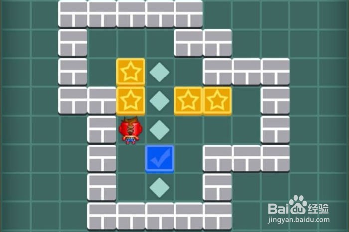 逻辑箱子手游第一关怎么通关