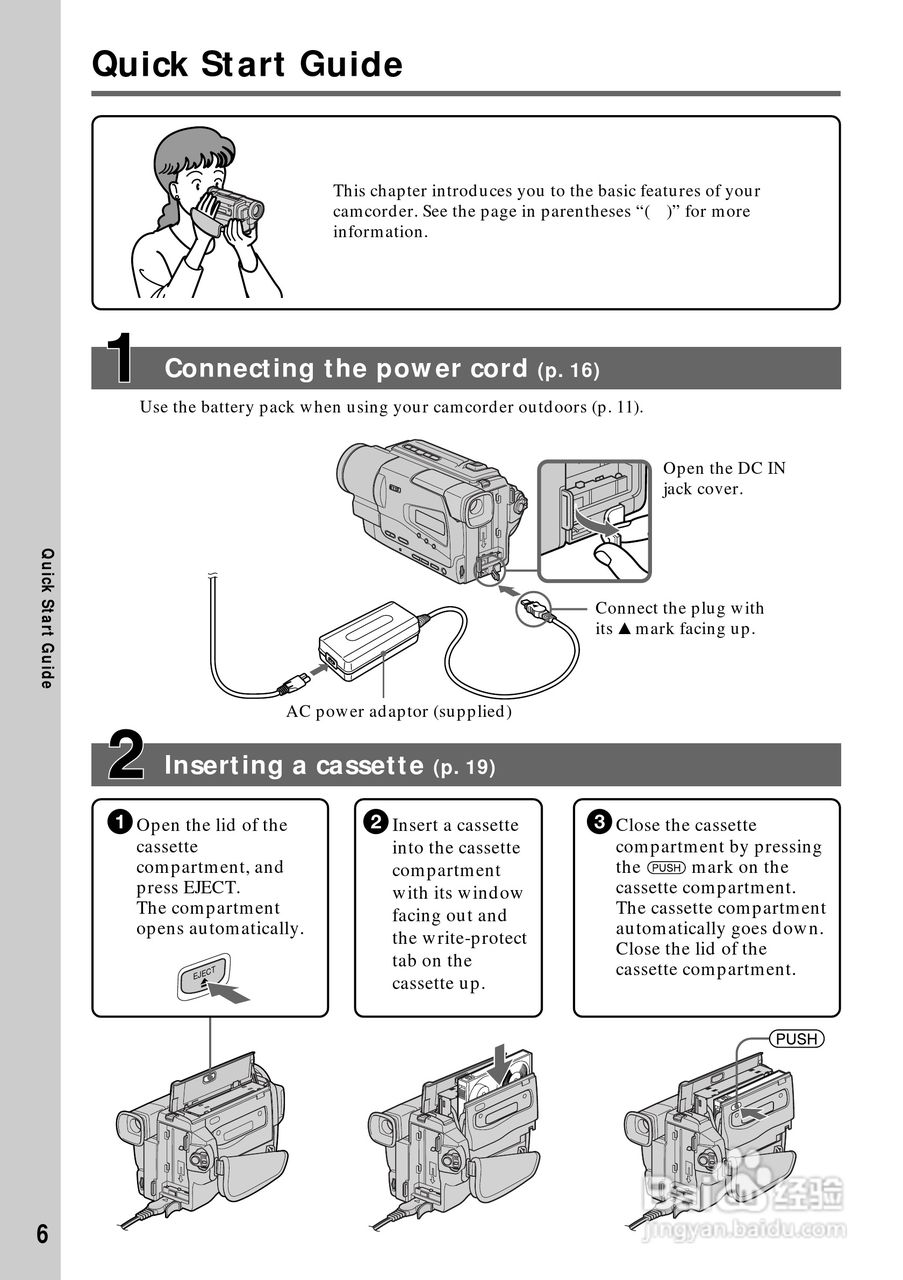 索尼CCD-TR818模拟摄像机说明书:[1]