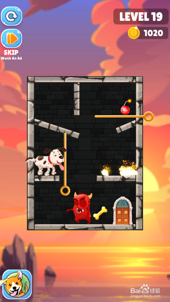 Save The Puppy的LEVEL 19如何通过？