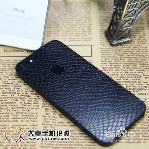 iPhone 5个性贴皮制作方法