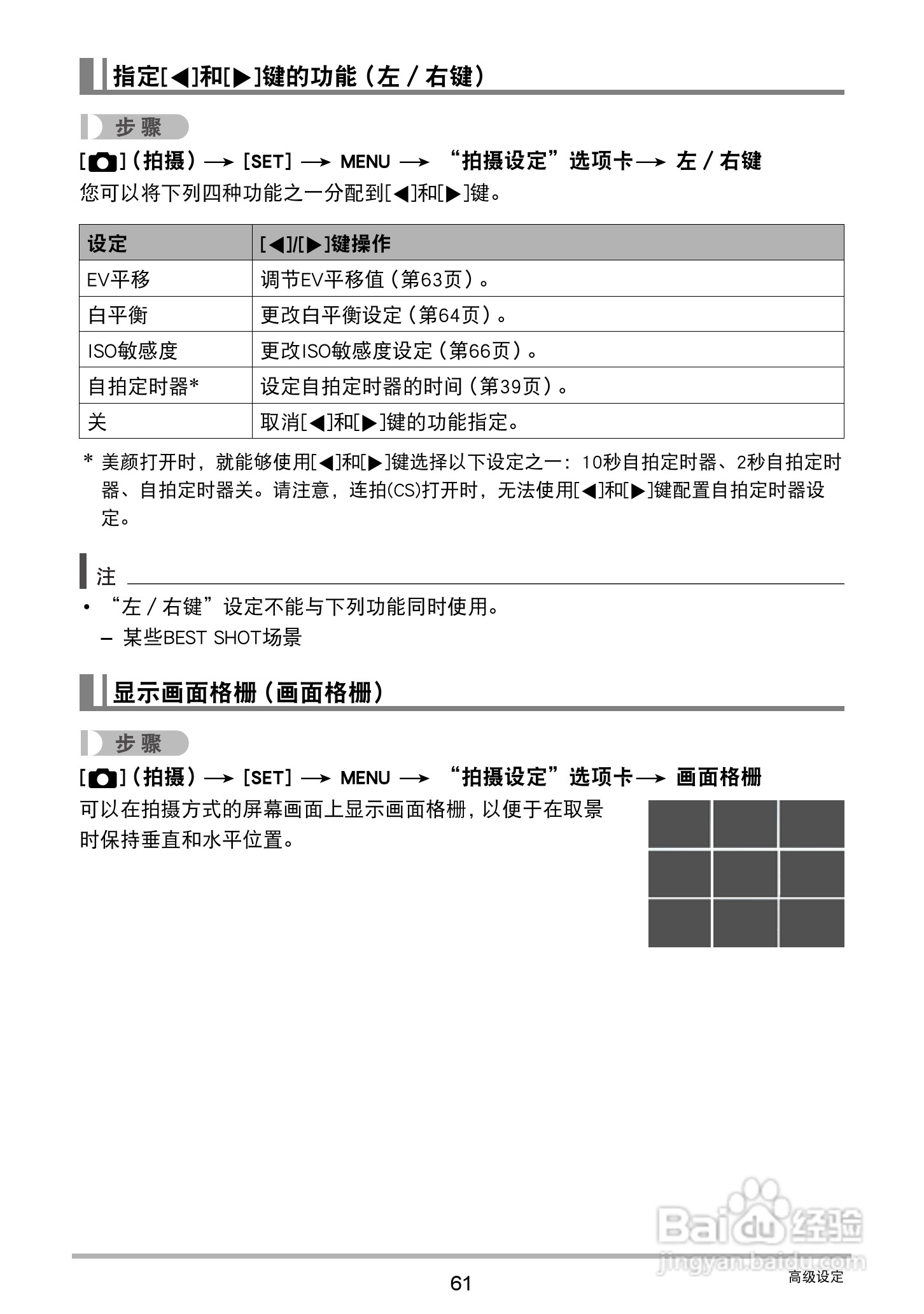 卡西欧EX-ZS200数码相机说明书:[7]
