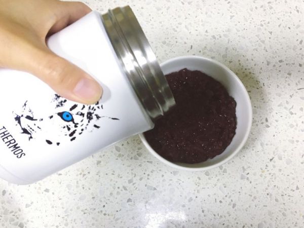 椰浆芒果紫米粥