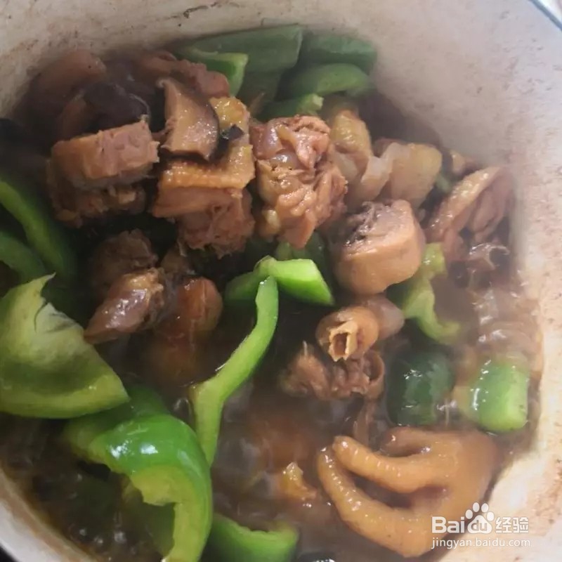 家里做的黄焖鸡