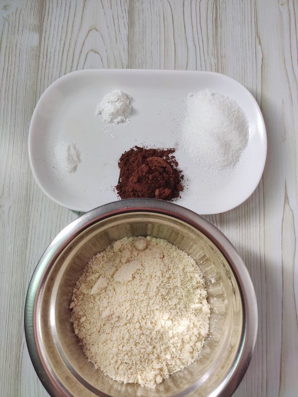 低碳可可华夫饼