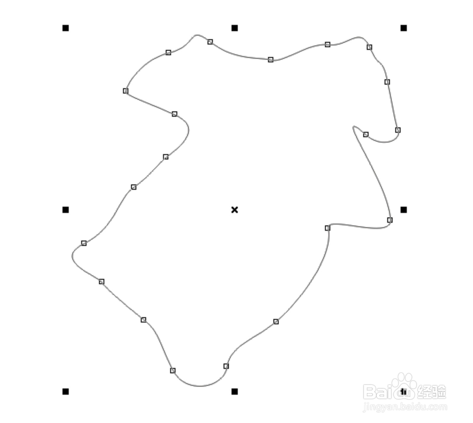 CorelDRAW建立包围所选取物件的新物件的方法