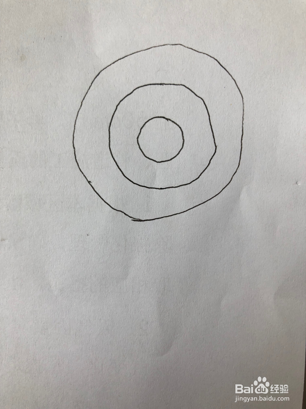 小蜗牛的简笔画