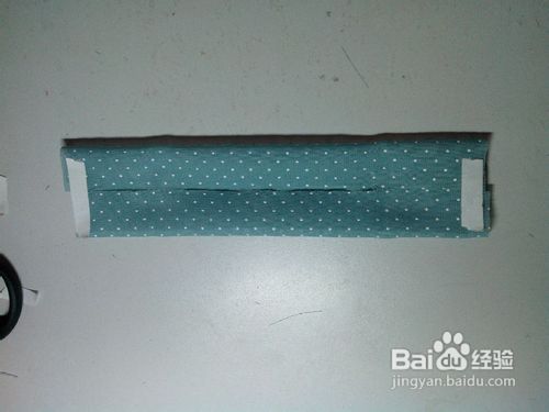 雪纺蝴蝶结拼布发圈教程