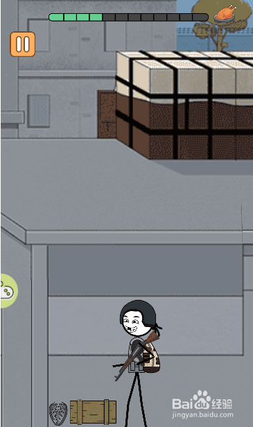 火柴人如何使用捕兽夹抓住对方