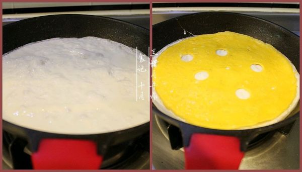 波点蛋卷土豆泥沙拉