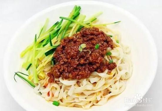 家庭自制老北京炸酱面