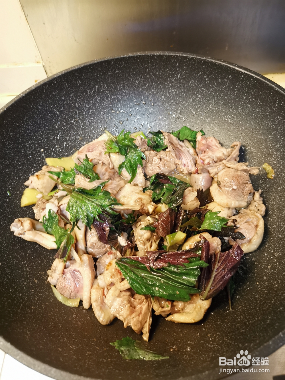 新手适合做的紫苏焖鸭