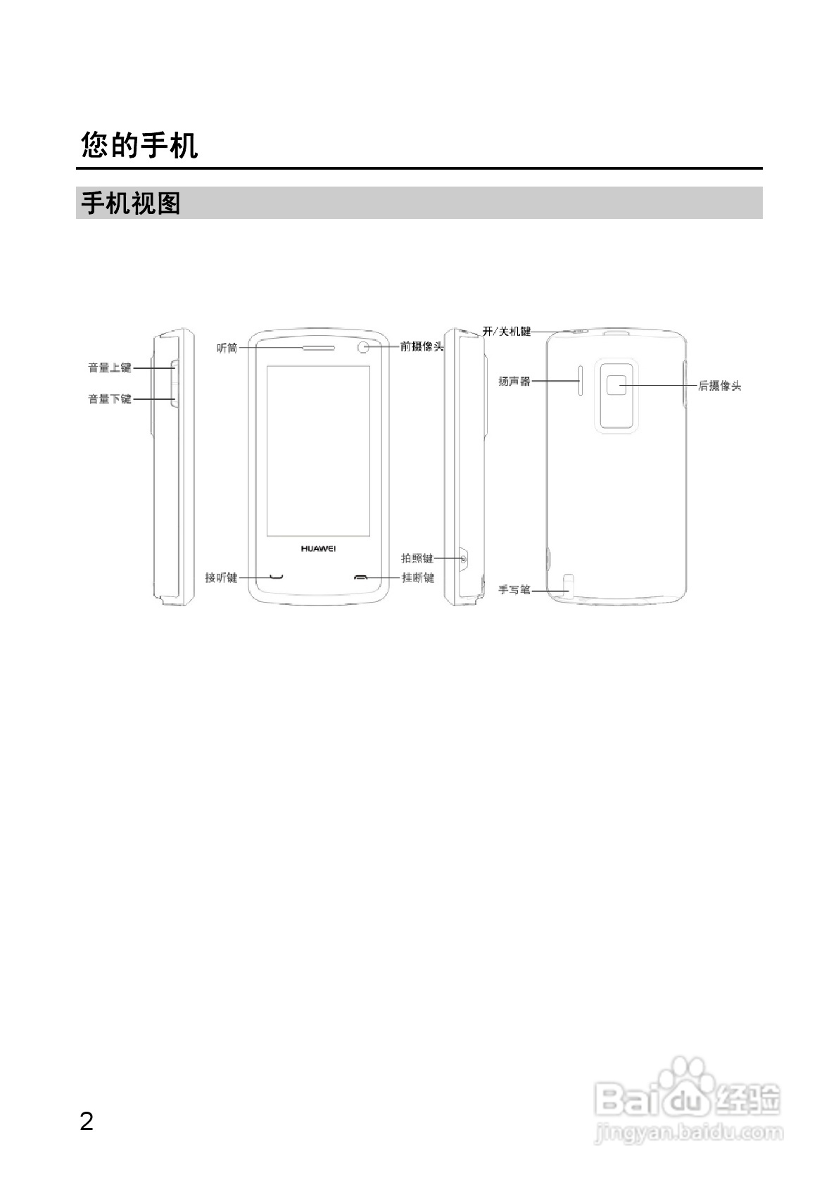 华为T550手机使用说明书:[2]
