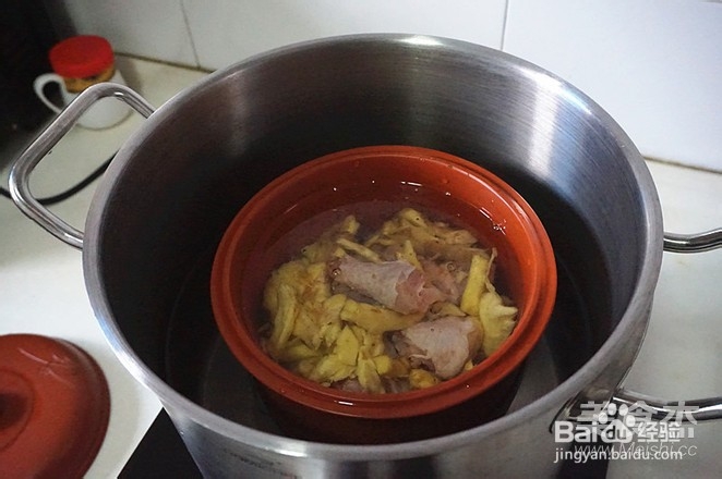 驱寒补身鸡酒姜