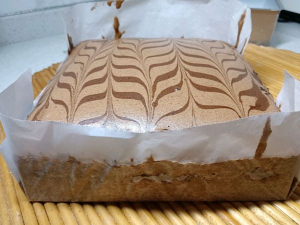 巧克力夹层古早蛋糕