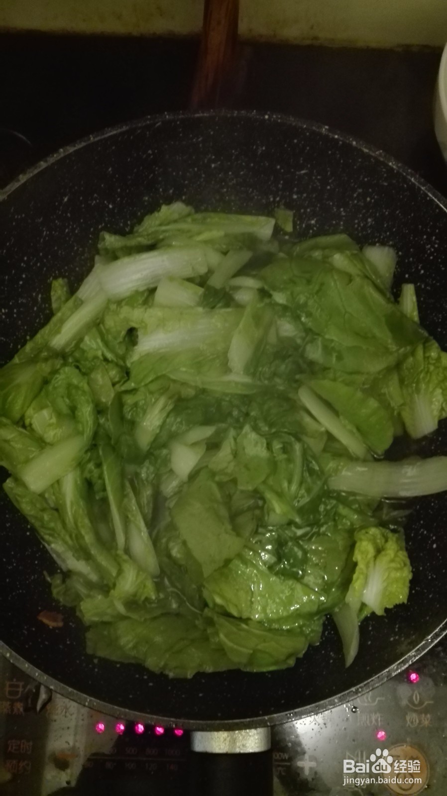 素炒白菜的做法