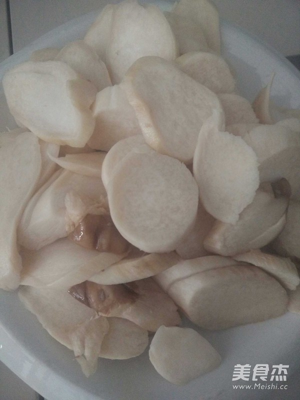 熘鸡腿菇的做法
