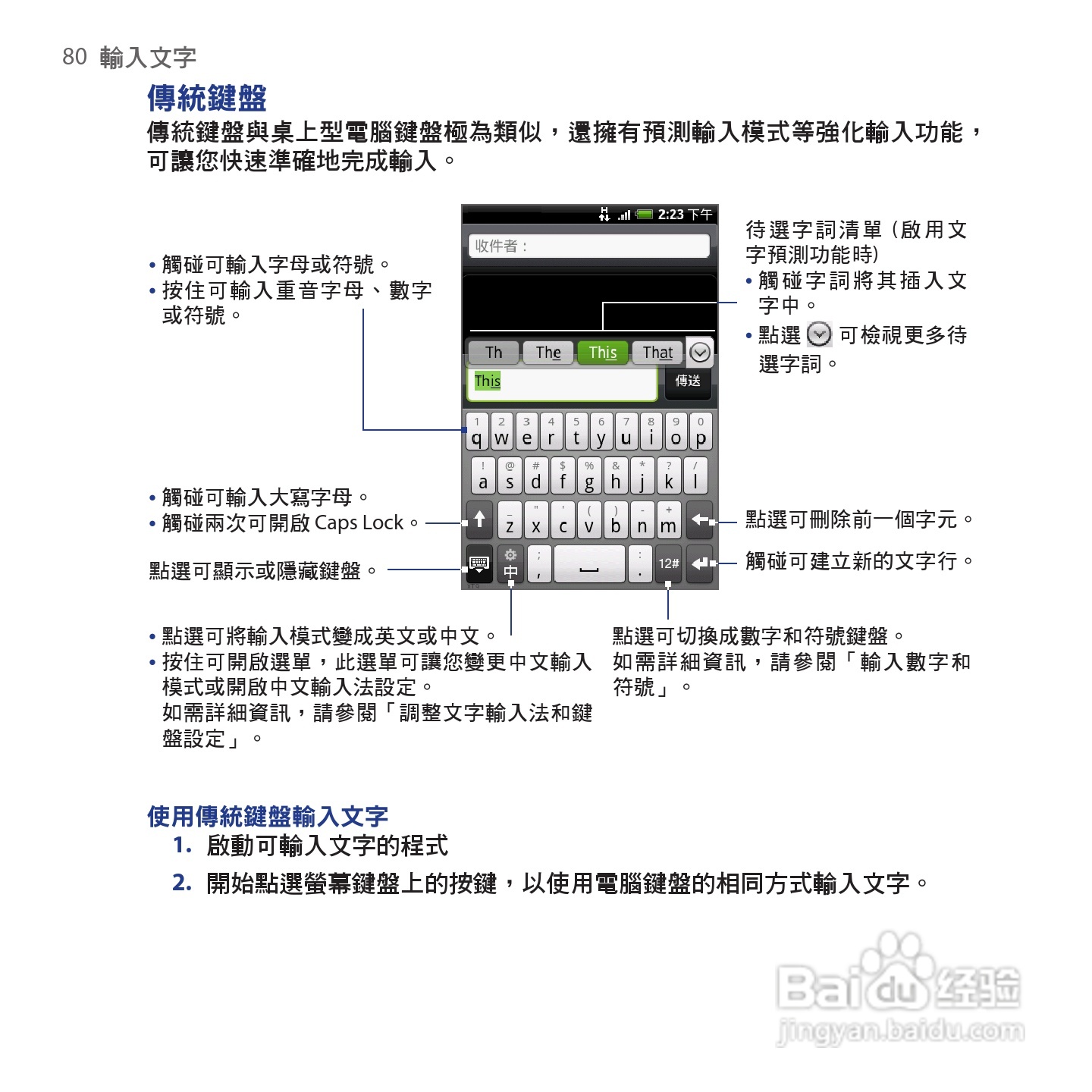 多普达HTC Hero手机使用说明书:[8]