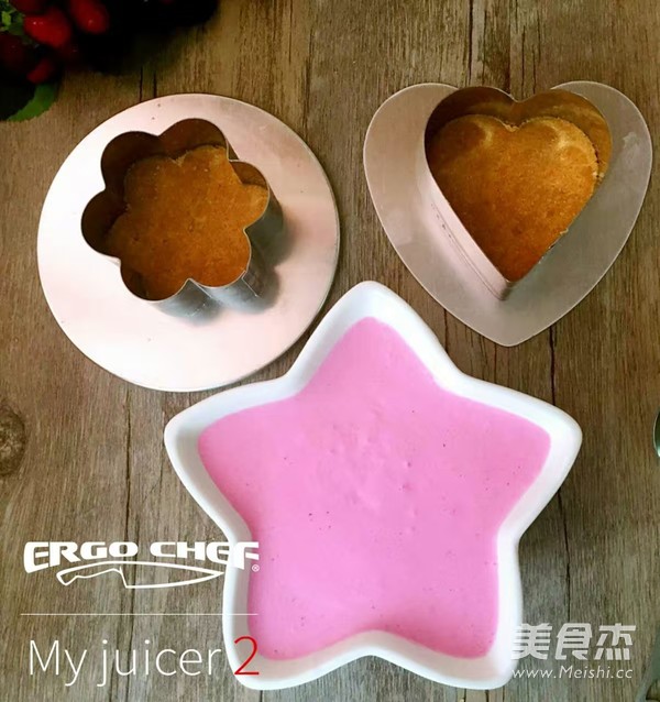 火龙果慕斯的做法