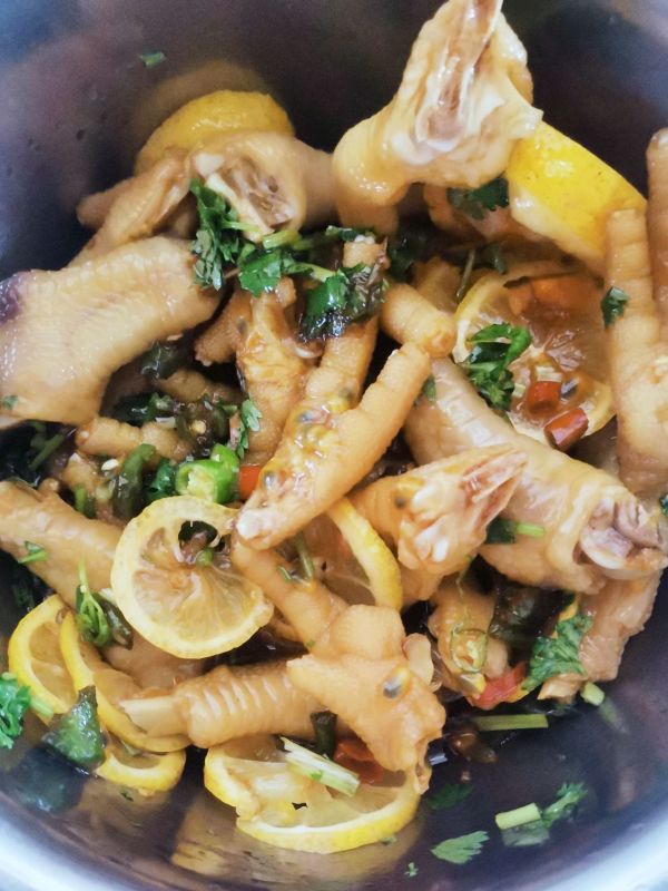 百香果柠檬凤爪