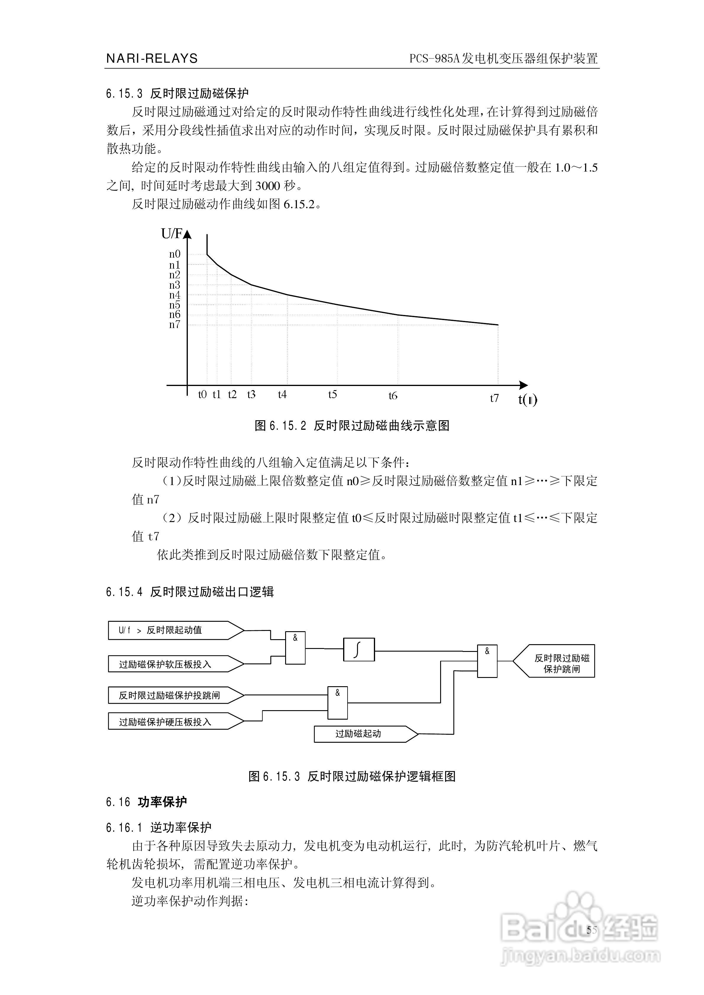 国瑞继保PCS-985A发电机变压器组保护装置技术说明书:[7]
