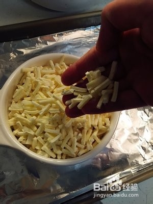 芝士焗榴莲的做法