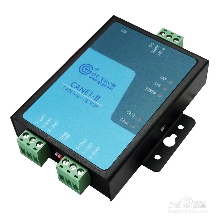 以太网转CAN设备简介及使用方法