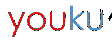 PS制作LOGO：[12]优酷LOGO的制作