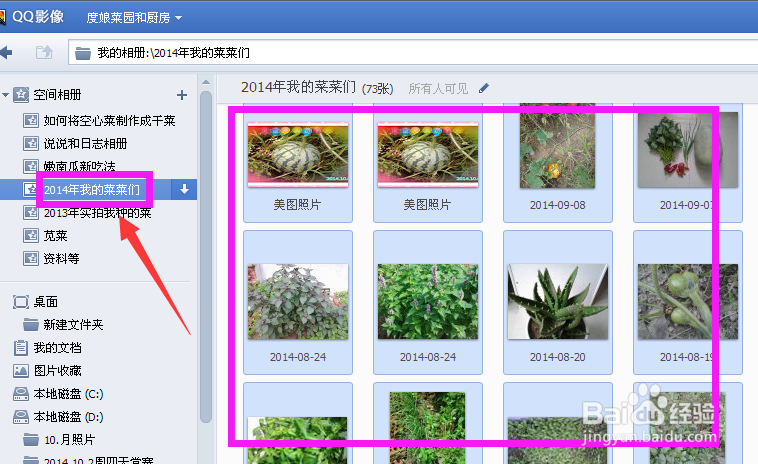 怎样批量下载QQ空间里的照片