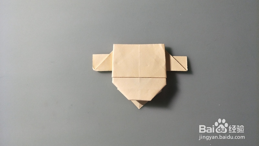 折纸:折个财神送给你