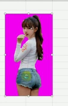 教你在excel表格中抠图的方法