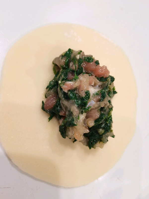 荠菜虾仁猪肉饺