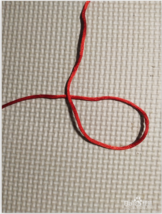 中国结基础入门——单8字结、线圈结