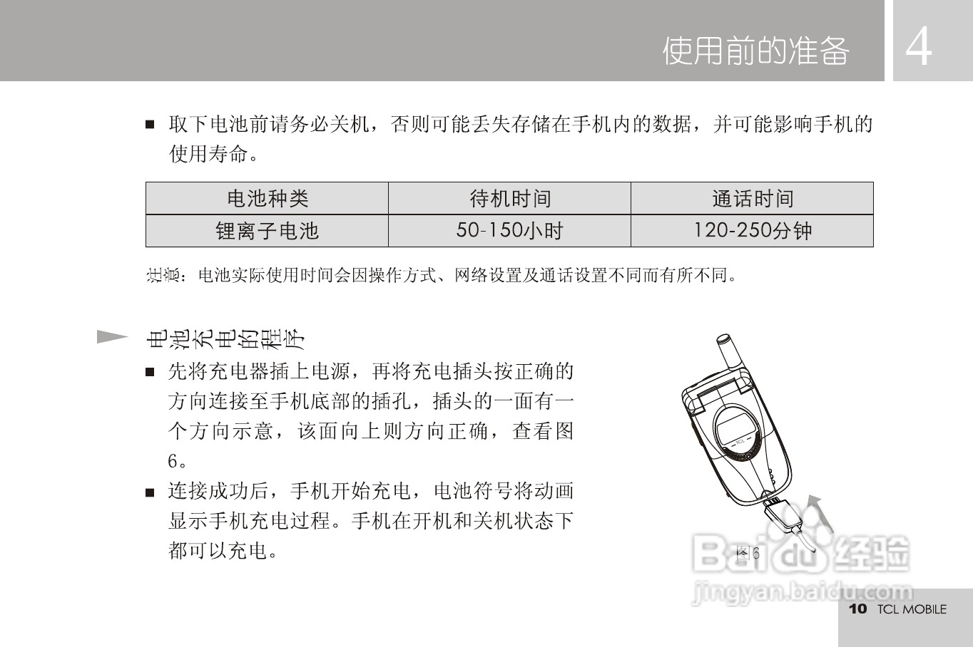 TCL 3188C手机使用说明书:[2]