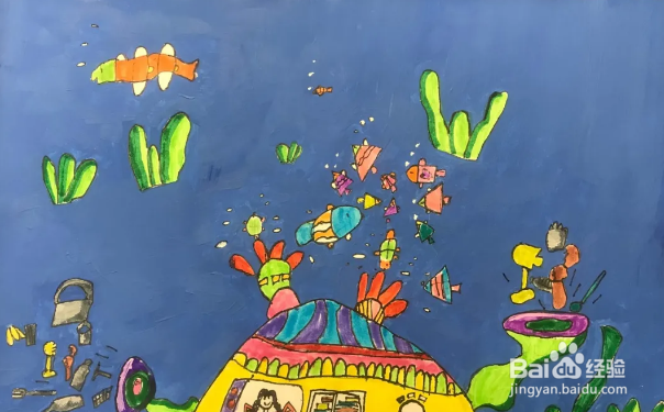 科幻画手抄报简单好看