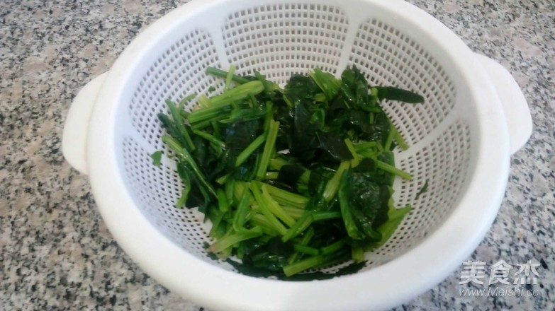 陈醋菠菜花生米