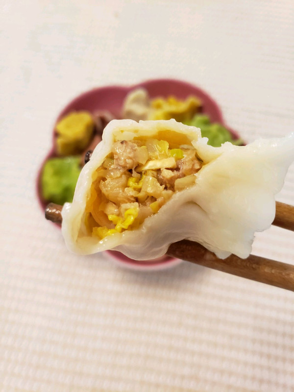 缤纷猪肉虾仁白菜饺子