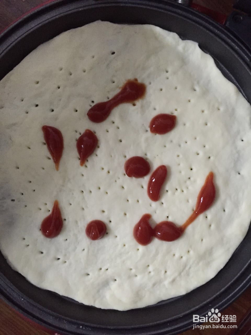 培根蘑菇披萨的做法