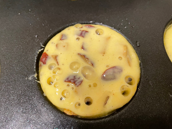 奶香红枣玉米发面饼