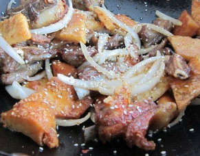 风味馕羊排制作步骤