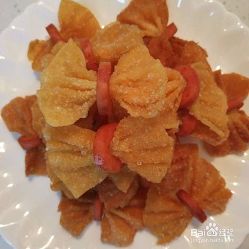 蝴蝶薄脆的简单做法
